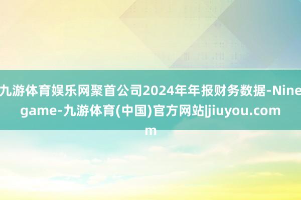 九游体育娱乐网聚首公司2024年年报财务数据-Ninegame-九游体育(中国)官方网站|jiuyou.com